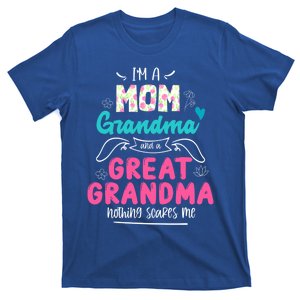 I'm A Mom Grandma And Great Grandma Gift Funny Grandma Gift T-Shirt