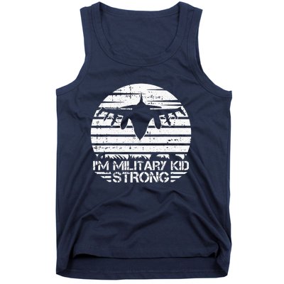 I Am Military Strong Month Of The Military Child Army Tank Top