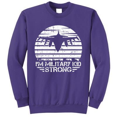 I Am Military Strong Month Of The Military Child Army Sweatshirt