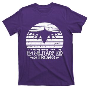 I Am Military Strong Month Of The Military Child Army T-Shirt