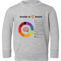 Inside A Ms Brain Multiple Sclerosis Awareness Toddler Sweatshirt