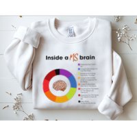 Inside A Ms Brain Multiple Sclerosis Awareness Sweatshirt