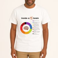 Inside A Ms Brain Multiple Sclerosis Awareness Tall T-Shirt
