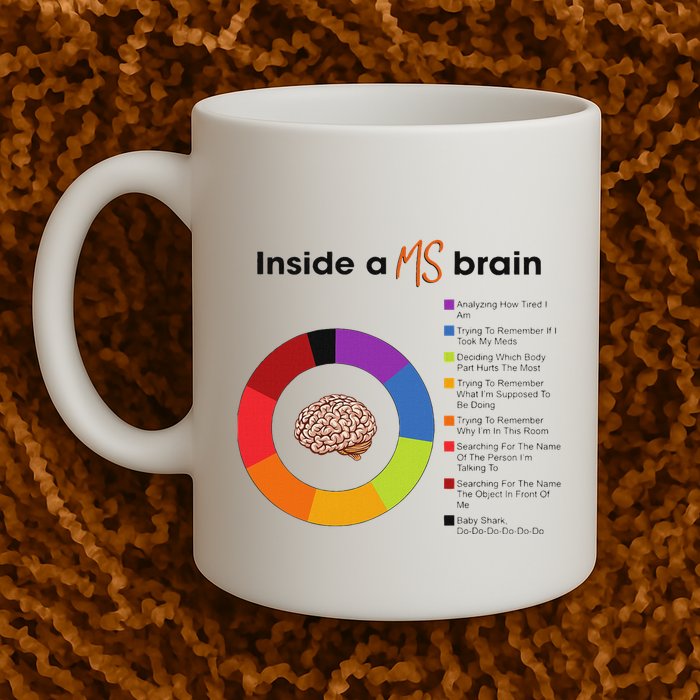 Inside A Ms Brain Multiple Sclerosis Awareness Mug