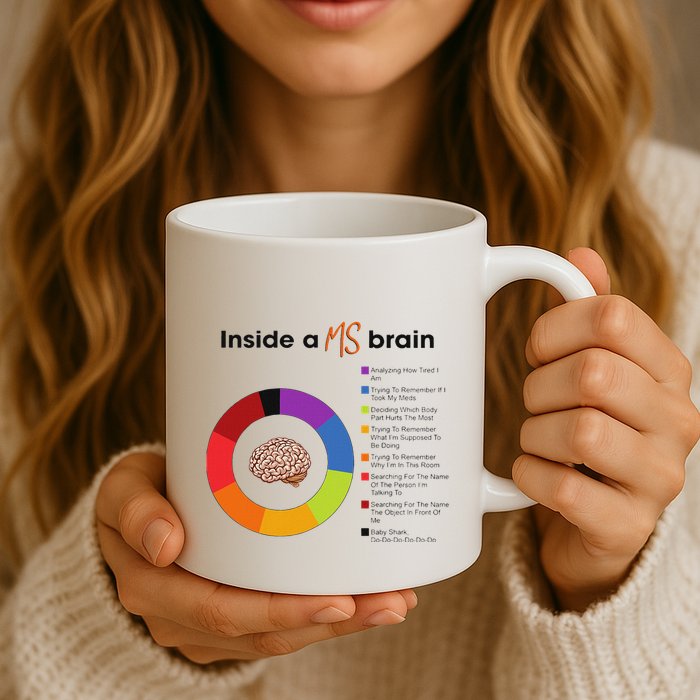 Inside A Ms Brain Multiple Sclerosis Awareness Mug