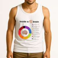 Inside A Ms Brain Multiple Sclerosis Awareness Tank Top