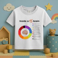 Inside A Ms Brain Multiple Sclerosis Awareness Toddler T-Shirt