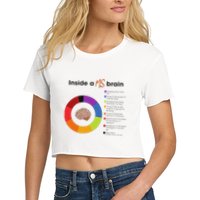 Inside A Ms Brain Multiple Sclerosis Awareness Crop Top