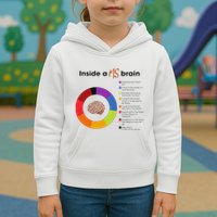 Inside A Ms Brain Multiple Sclerosis Awareness Kids Hoodie