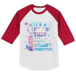 ItS A Melanie Thing You WouldnT Understand Funny Gift Kids Colorblock Raglan Jersey