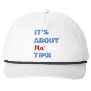 ItS About Madam Time Presidential Election Gift Snapback Five-Panel Rope Hat