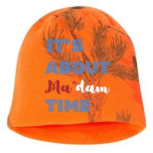 ItS About Madam Time Presidential Election Gift Kati - Camo Knit Beanie