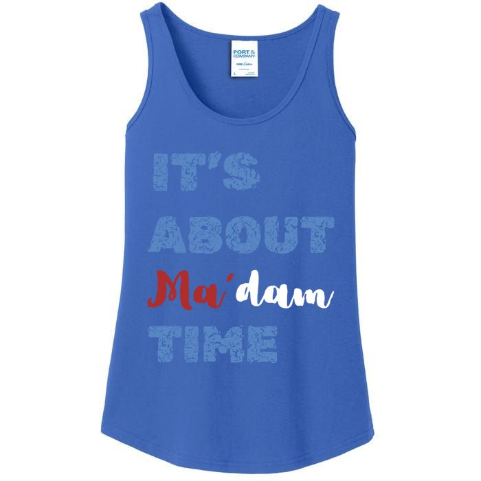 ItS About Madam Time Presidential Election Gift Ladies Essential Tank