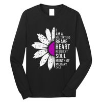 Im A Military Month Of The Military Child Long Sleeve Shirt