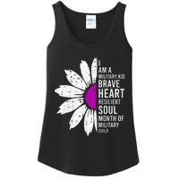 Im A Military Month Of The Military Child Ladies Essential Tank