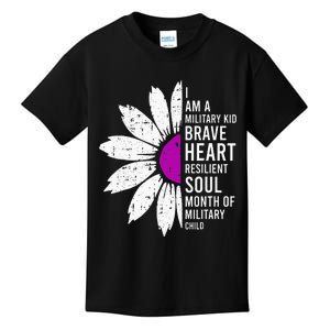 Im A Military Month Of The Military Child Kids T-Shirt