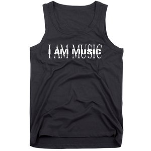 I Am Music Rap Trap Hip Hop Rage Tank Top