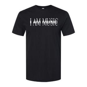 I Am Music Rap Trap Hip Hop Rage Softstyle CVC T-Shirt