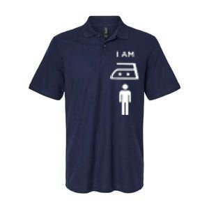 I Am Man Of Iron Softstyle Adult Sport Polo