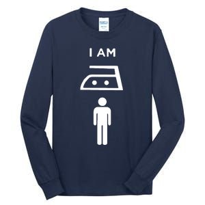 I Am Man Of Iron Tall Long Sleeve T-Shirt