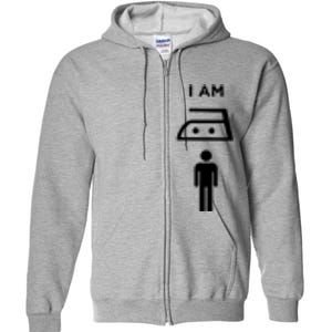 I Am Man Of Iron Full Zip Hoodie