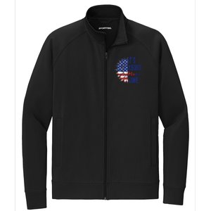 ItS About Madam Time Sunflower Madam President 2024 Gift Stretch Full-Zip Cadet Jacket