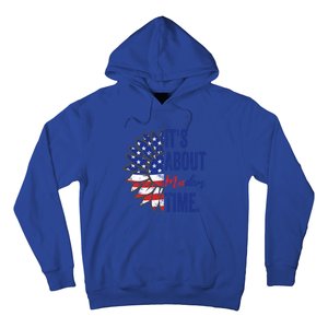 ItS About Madam Time Sunflower Madam President 2024 Gift Hoodie