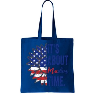 ItS About Madam Time Sunflower Madam President 2024 Gift Tote Bag