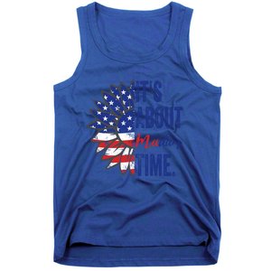 ItS About Madam Time Sunflower Madam President 2024 Gift Tank Top