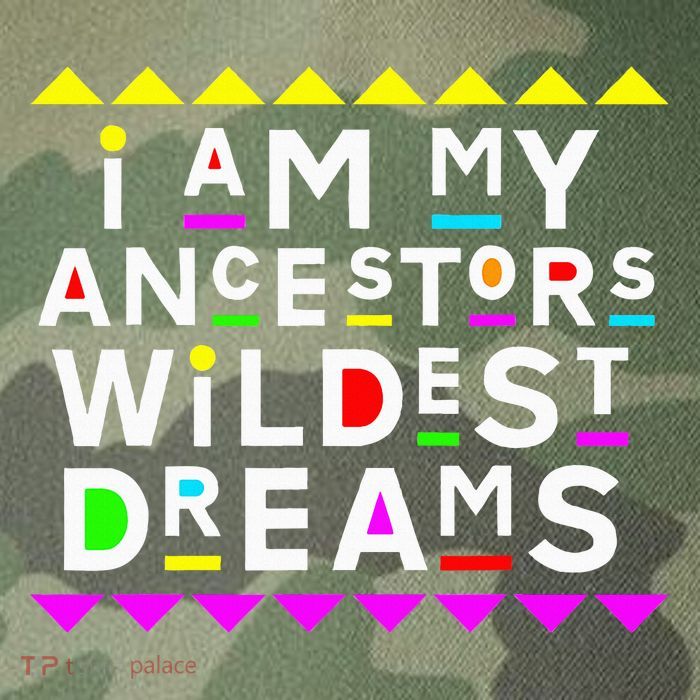 I Am My Ancestors Wildest Dreams Legacy Tie Dye Trucker Hat