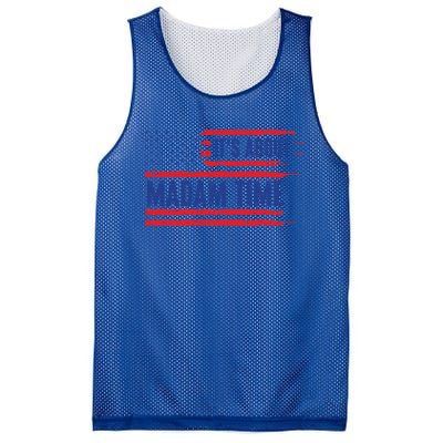 ItS About Madam Time Us Flag Funny Its About Madam Time Meaningful Gift Mesh Reversible Basketball Jersey Tank