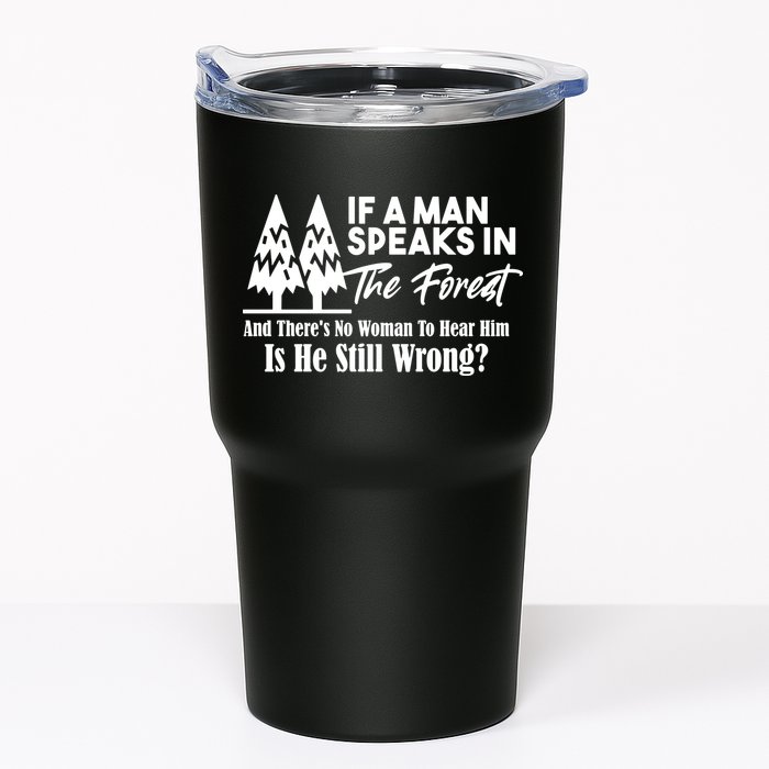 If A Man Speaks In The Forest And There’s No Woman To Hear Him, Is He Still Wrong Tumbler