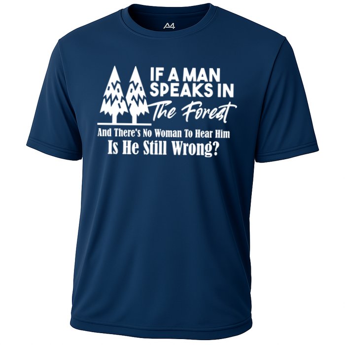If A Man Speaks In The Forest And There’s No Woman To Hear Him, Is He Still Wrong Performance Shirt