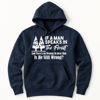 If A Man Speaks In The Forest And There’s No Woman To Hear Him, Is He Still Wrong Hoodie