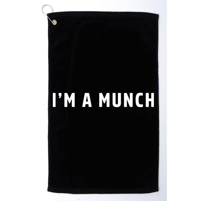 I'm A Munch Golf Towel