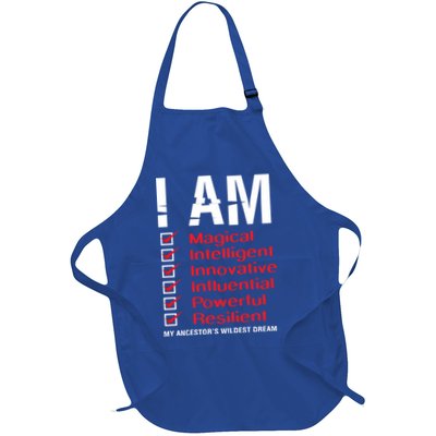 I Am My Ancestors Wildest Dreams Cool Black History Gift Meaningful Gift Apron