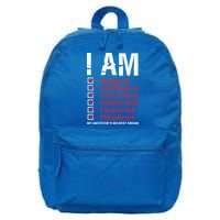 I Am My Ancestors Wildest Dreams Cool Black History Gift Meaningful Gift 16 in Basic Backpack