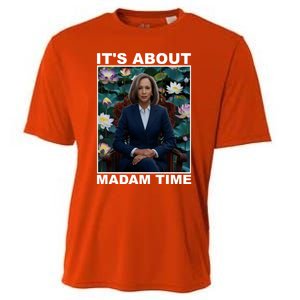 ItS About Madam Time Kamala Harris Gift Cooling Performance Crew T-Shirt