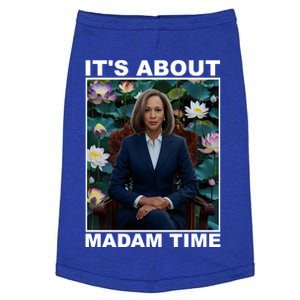 ItS About Madam Time Kamala Harris Gift Doggie Tank