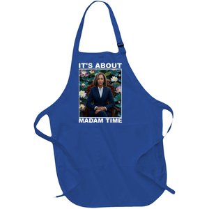 ItS About Madam Time Kamala Harris Gift Full-Length Apron With Pockets