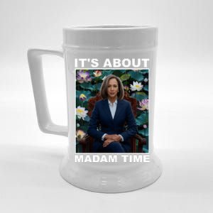 ItS About Madam Time Kamala Harris Gift Beer Stein