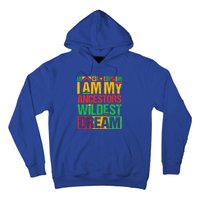 I Am My Ancestors' Wildest Dreams Distressed Vintage Gift Hoodie