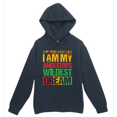 I Am My Ancestors' Wildest Dreams Distressed Vintage Gift Urban Pullover Hoodie