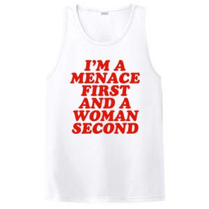 IM A Menace First And A Woman Second PosiCharge Competitor Tank