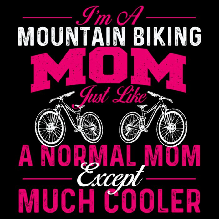 IM A Mountain Biking Mom Cyclist Cycling Coach Bicycle Gift Drawstring Bag