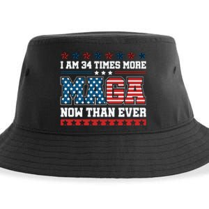 I Am More Maga Now Than Ever Trump 2024 Sustainable Bucket Hat