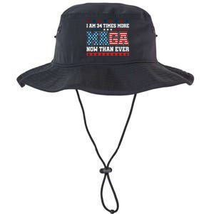 I Am More Maga Now Than Ever Trump 2024 Legacy Cool Fit Booney Bucket Hat