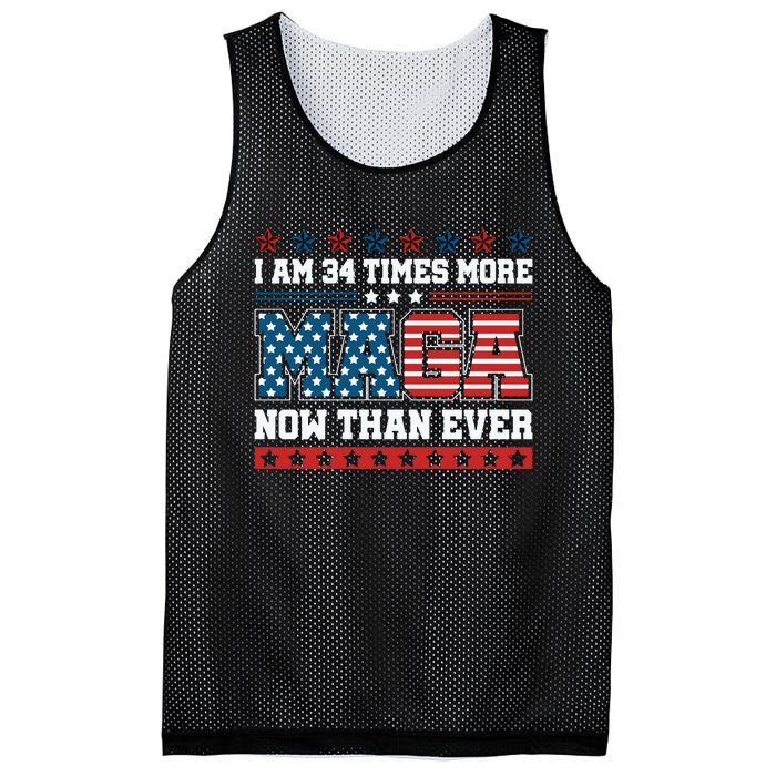 I Am More Maga Now Than Ever Trump 2024 Mesh Reversible Basketball Jersey Tank