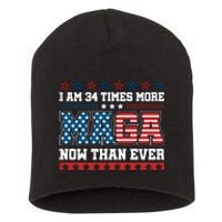 I Am More Maga Now Than Ever Trump 2024 Short Acrylic Beanie