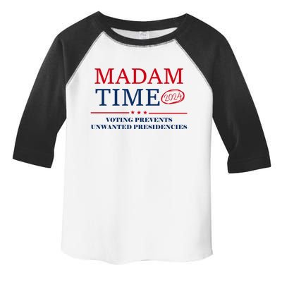 ItS About Madam Time Voting Prevents Unwanted Presidencies Great Gift Toddler Fine Jersey T-Shirt